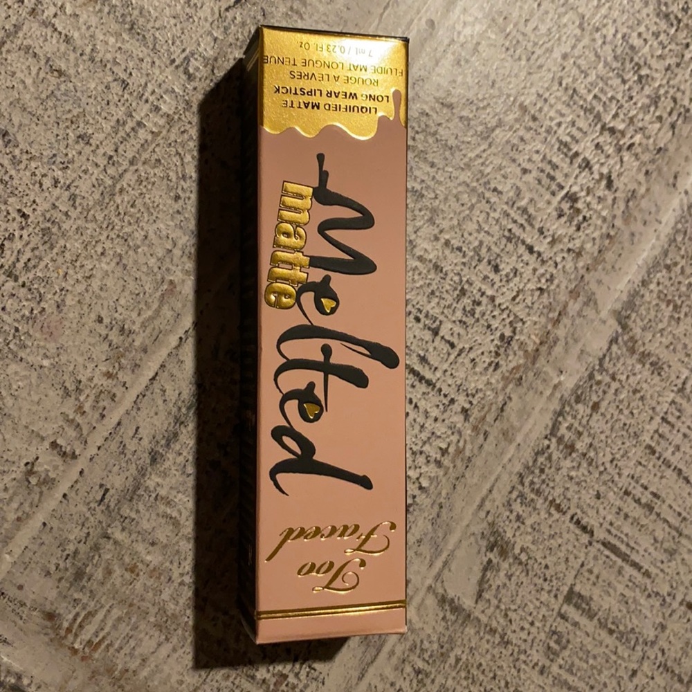 Too faced melted lipstick